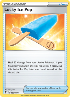 Pokemon Evolving Skies Lucky Ice Pop - 150