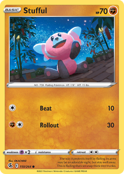 Pokemon Fusion Strike Stufful - 150