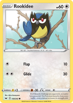 Pokemon Sword & Shield Rookidee - 150