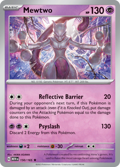 Pokemon 151 Mewtwo - 150