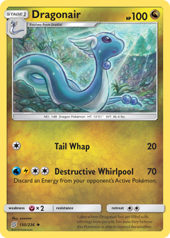 Pokemon Unified Minds Dragonair - 150