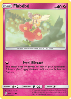Pokemon Cosmic Eclipse Flabébé - 150