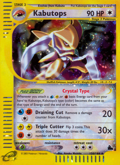 Pokemon Skyridge Kabutops - 150