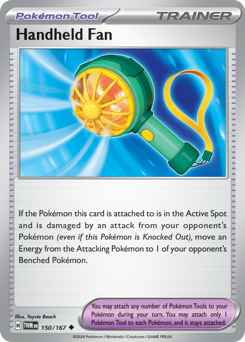 Pokemon Twilight Masquerade Handheld Fan - 150