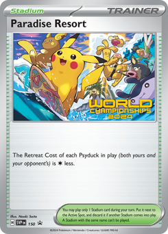 Pokemon Scarlet & Violet Black Star Promos Paradise Resort - 150