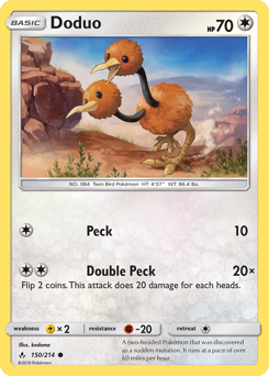 Pokemon Unbroken Bonds Doduo - 150