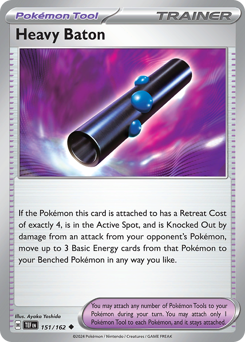 Pokemon Temporal Forces Heavy Baton - 151