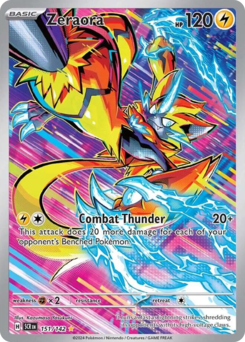 Pokemon Stellar Crown Zeraora - 151