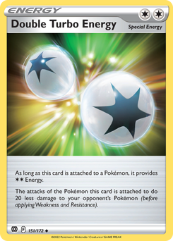 Pokemon Brilliant Stars Double Turbo Energy - 151