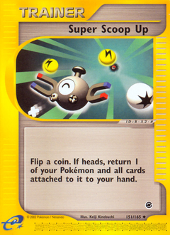 Pokemon Expedition Base Set Super Scoop Up - 151