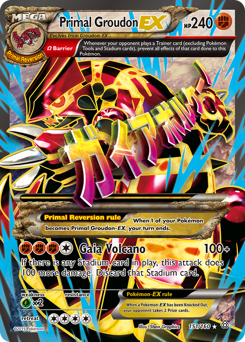 Pokemon Primal Clash Primal Groudon-EX - 151