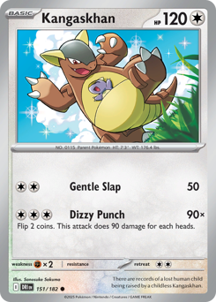 Pokemon Destined Rivals Kangaskhan - 151