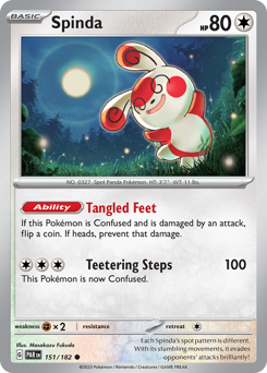 Pokemon Paradox Rift Spinda - 151