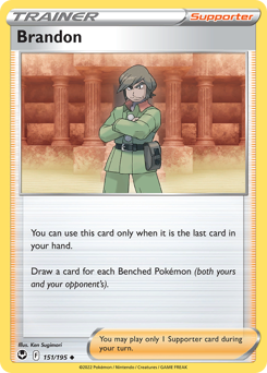 Pokemon Silver Tempest Brandon - 151