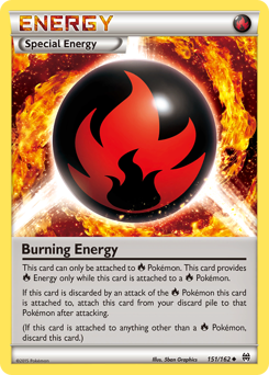 Pokemon BREAKthrough Burning Energy - 151