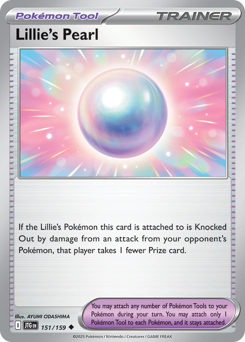 Pokemon Journey Together Lillie's Pearl - 151