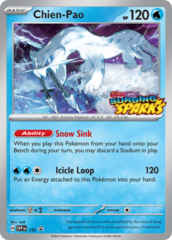 Pokemon Scarlet & Violet Black Star Promos Chien-Pao - 152