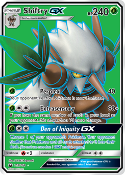 Pokemon Celestial Storm Shiftry-GX - 152
