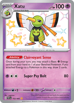 Pokemon Paldean Fates Xatu - 152