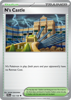 Pokemon Journey Together N's Castle - 152