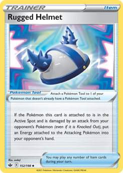 Pokemon Chilling Reign Rugged Helmet - 152