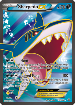 Pokemon Primal Clash Sharpedo-EX - 152
