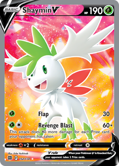 Pokemon Brilliant Stars Shaymin V - 152