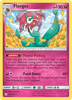 Pokemon Cosmic Eclipse Florges - 152
