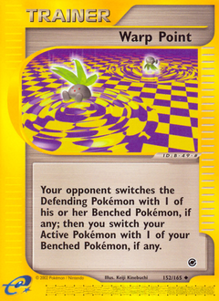 Pokemon Expedition Base Set Warp Point - 152