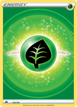 Pokemon Crown Zenith Grass Energy - 152
