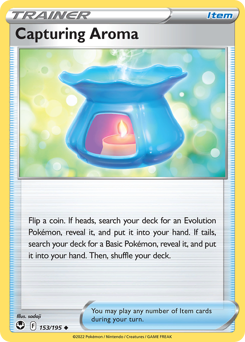 Pokemon Silver Tempest Capturing Aroma - 153