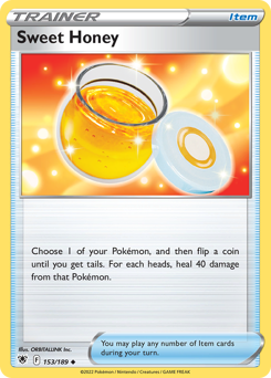 Pokemon Astral Radiance Sweet Honey - 153