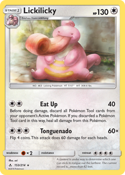 Pokemon Unbroken Bonds Lickilicky - 153