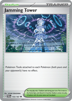 Pokemon Twilight Masquerade Jamming Tower - 153