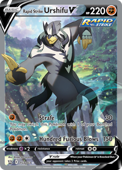 Pokemon Battle Styles Rapid Strike Urshifu V - 153