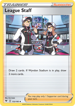 Pokemon Vivid Voltage League Staff - 153