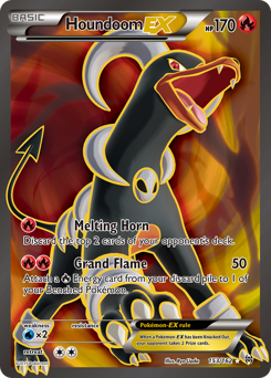 Pokemon BREAKthrough Houndoom-EX - 153