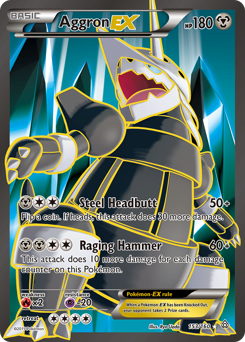 Pokemon Primal Clash Aggron-EX - 153