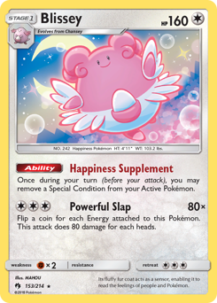 Pokemon Lost Thunder Blissey - 153