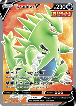 Pokemon Battle Styles Tyranitar V - 154
