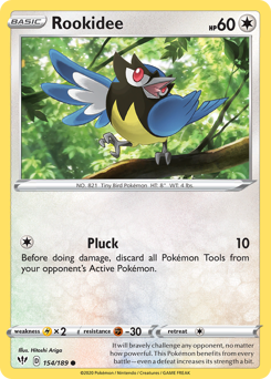 Pokemon Darkness Ablaze Rookidee - 154