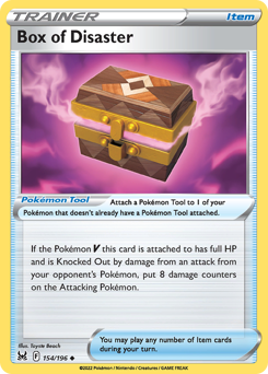 Pokemon Lost Origin Box of Disaster - 154