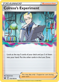 Pokemon Lost Origin Colress's Experiment - 155