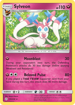 Pokemon Cosmic Eclipse Sylveon - 155