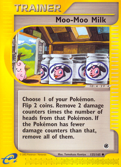 Pokemon Expedition Base Set Moo-Moo Milk - 155
