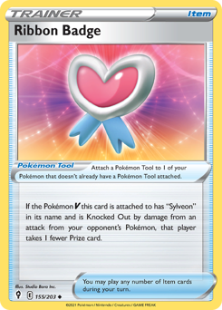 Pokemon Evolving Skies Ribbon Badge - 155