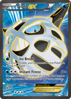 Pokemon BREAKthrough Glalie-EX - 155