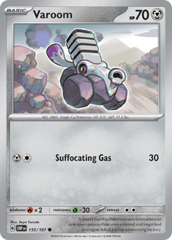 Pokemon Obsidian Flames Varoom - 155