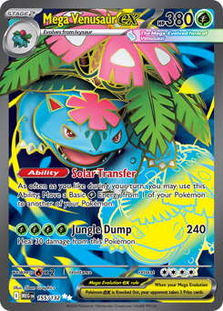 Pokemon Mega Evolution Mega Venusaur ex - 155