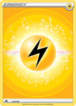 Pokemon Crown Zenith Lightning Energy - 155